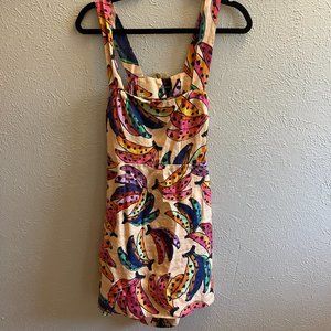 Farm Rio Banana Mini Dress